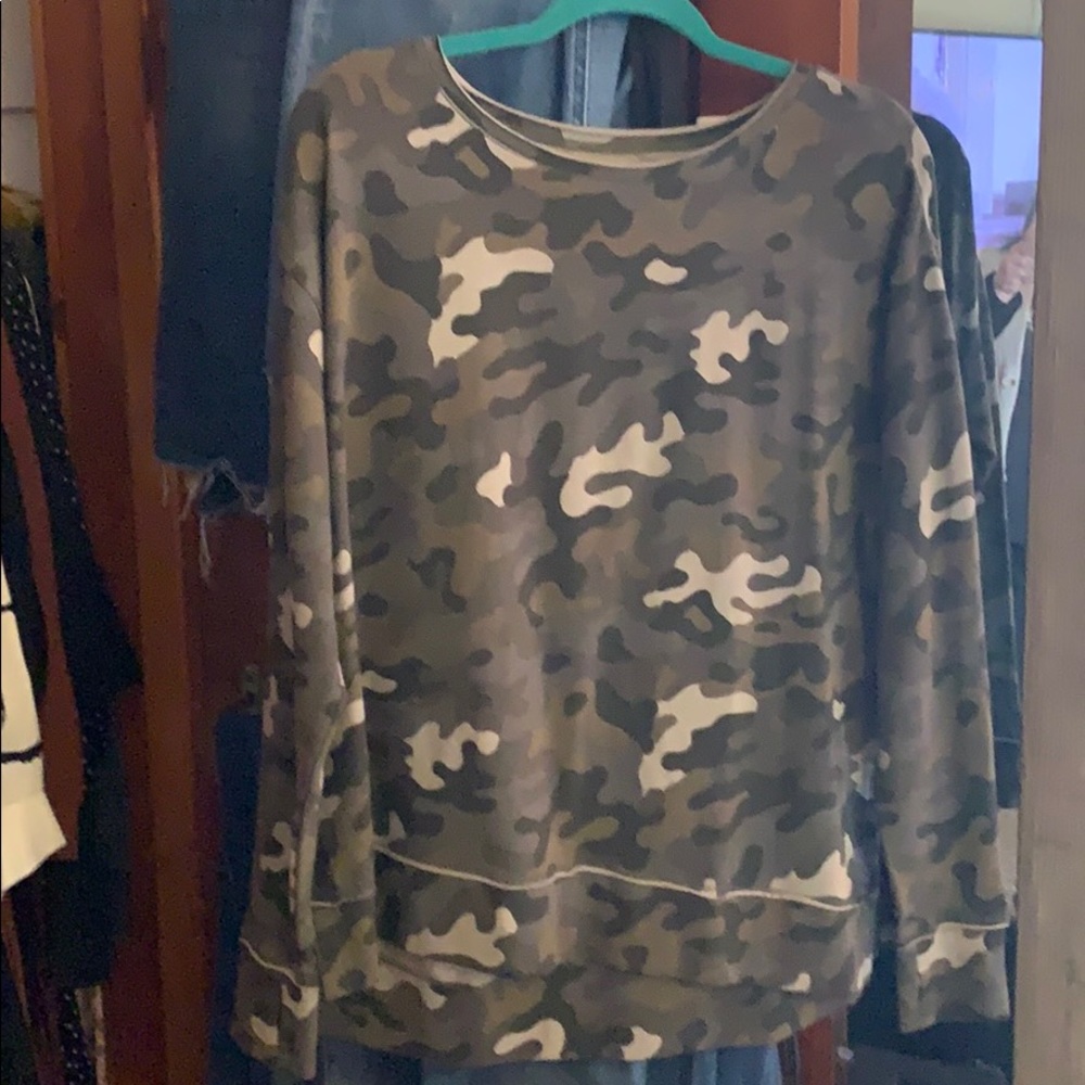 Camo tunic